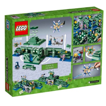 Lego set Minecraft the ocean monument LE21136